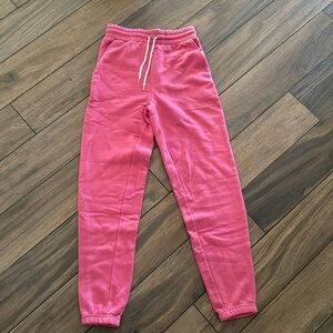 Cute pink sweatpants
